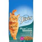 9Lives Plus Care Dry Tuna & Egg Flavors Cat Food 1ea 3.15 oz Supply