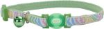 Coastal Pet Safe Cat Glow in the Dark Adjustable Collar Green Stripe - 12 L x 3 8 W For Discount