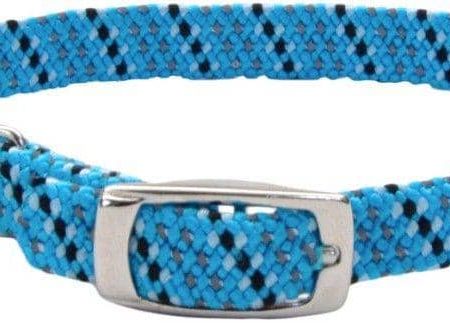 Coastal Pet Elastacat Reflective Safety Collar with Charm Blue Black - Small (Neck: 8-10 ) Sale