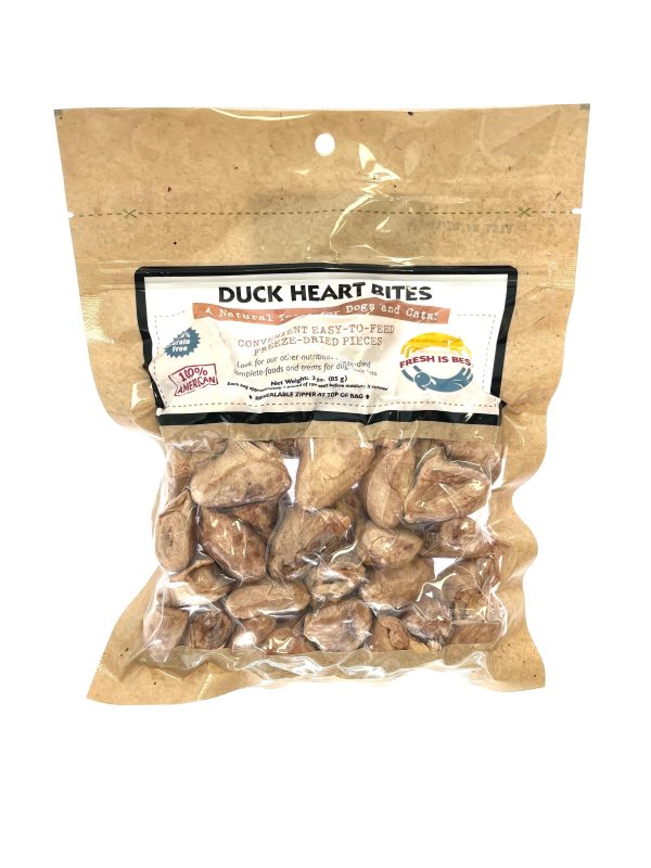 Freeze Dried Duck Heart Online Hot Sale