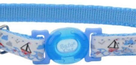 Coastal Pet Safe Cat Glow in the Dark Adjustable Collar Boat - 12 L x 3 8 W Discount