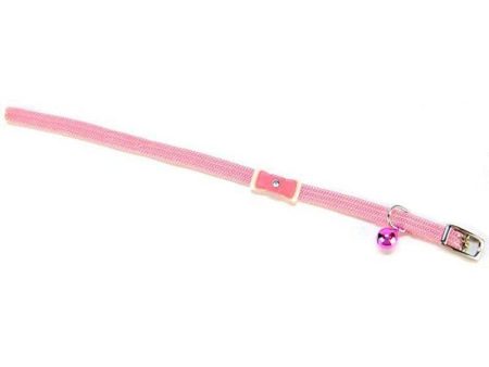 Li l Pals Collar With Bow - Pink - 6 -8  Long x 5 16  Wide Fashion