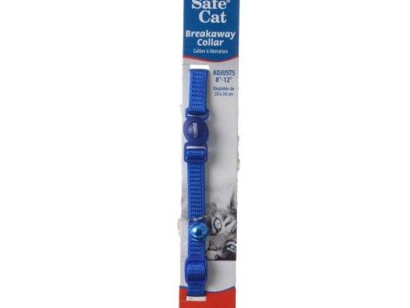 Coastal Pet Safe Cat Nylon Adjustable Breakaway Collar - Blue - 8 -12  Neck For Cheap