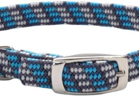 Coastal Pet Elastacat Reflective Safety Collar with Charm Grey Blue - Small (Neck: 8-10 ) Discount