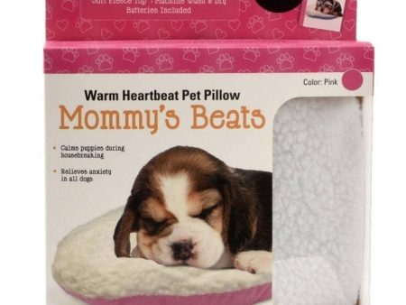 Goldmans Mommys Beats Warm Heartbeat Pet Pillow Pink - 1 count Cheap