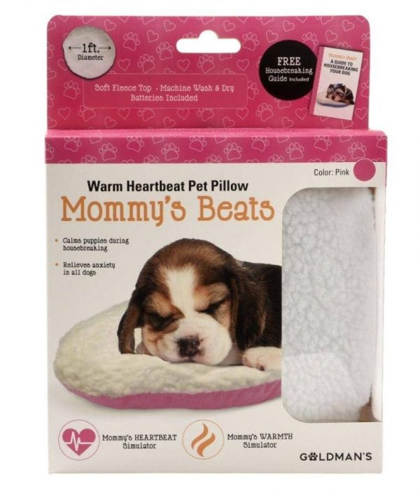 Goldmans Mommys Beats Warm Heartbeat Pet Pillow Pink - 1 count Cheap