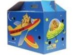 Cosmic Cat Shuttle Cardboard Cat Carrier Space Assorted 1ea Online Sale