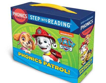 Phonics Patrol! (Paw Patrol): 12 Step Into Reading Books Online Sale