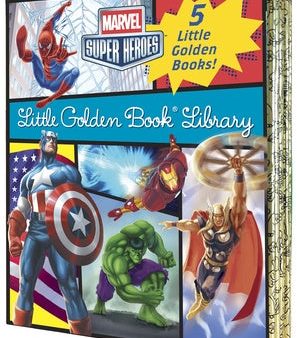 Marvel Super Heroes Little Golden Book Library: 5-Book Boxed Set: Spider-Man, Hulk, Iron Man, Captain America, the Avengers Online