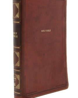 Nkjv, Thinline Bible, Large Print, Leathersoft, Brown, Comfort Print: Holy Bible, New King James Version For Discount