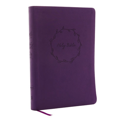 NKJV, Value Thinline Bible, Large Print, Imitation Leather, Purple, Red Letter Edition Online Hot Sale