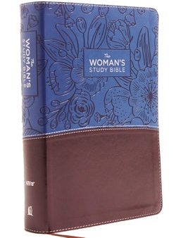 NIV, the Woman s Study Bible, Imitation Leather, Blue Brown, Full-Color: Receiving God s Truth for Balance, Hope, and Transformation Online now