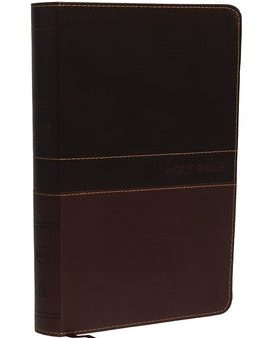 NKJV, Deluxe Gift Bible, Imitation Leather, Tan, Red Letter Edition Fashion