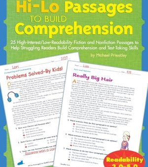 Hi-Lo Passages to Build Comprehension: Grades 5?6: 25 High-Interest Low Readability Fiction and Nonfiction Passages to Help Struggling Readers Build C Online Hot Sale