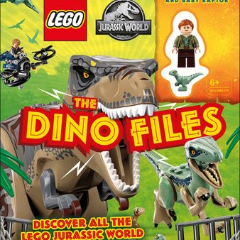 Lego Jurassic World the Dino Files: With Lego Jurassic World Claire Minifigure and Baby Raptor! [With Lego] Hot on Sale