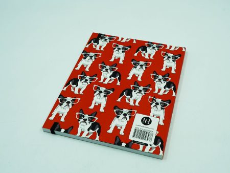 Flexi Journal: French Dog With Glasses For Cheap